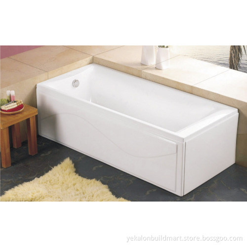 Acrylic Material freestanding corner whirlpool massage bathtub